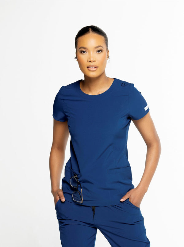 CSCRUBS COMFORT COLLECTION ROUNDED NECK TOP | COMFORT WT2